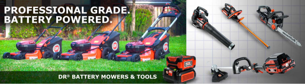 DR Battery-Powered Yard Tools